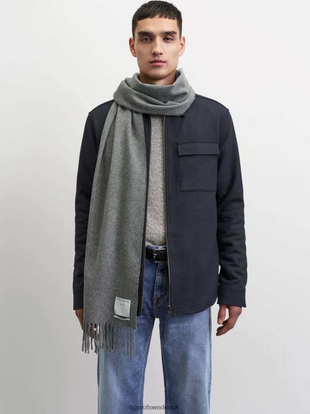 Sylan RWS Scarf M08-Grey Mel Men FPPBPZ188 Tiger of Sweden Accessories