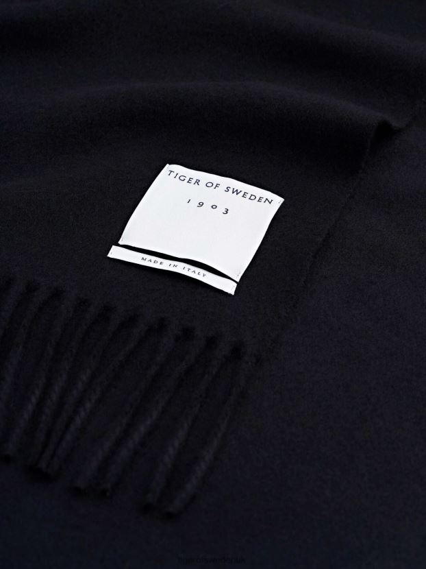 Sylan Scarf 050-Black Men FPPBPZ187 Tiger of Sweden Accessories