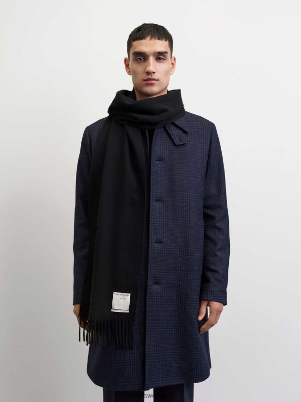 Sylan Scarf 050-Black Men FPPBPZ187 Tiger of Sweden Accessories