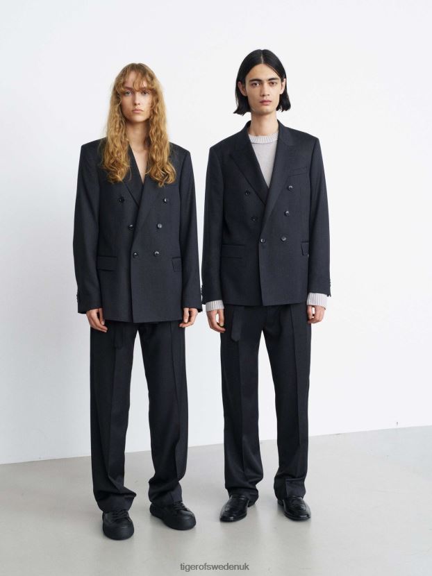 B.2 Blazer M02-DARK GREY MEL Men FPPBPZ58 Tiger of Sweden Clothing