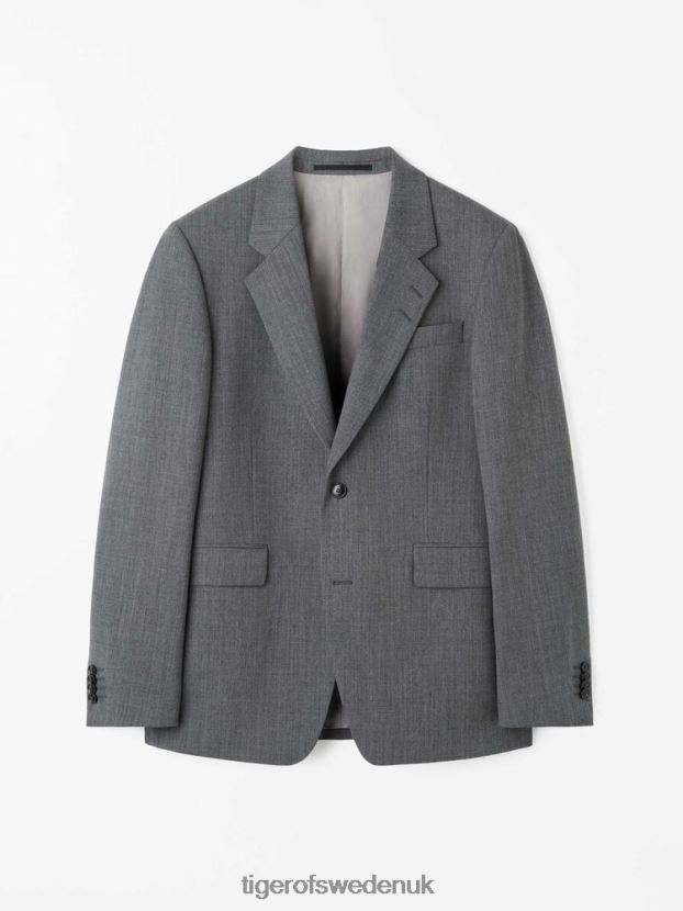 Julien Blazer M03-GREY MEL Men FPPBPZ44 Tiger of Sweden Clothing