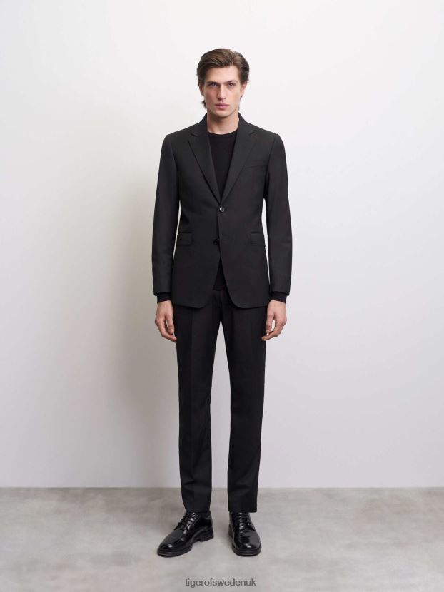 Justin (Short) Blazer 050-BLACK Men FPPBPZ50 Tiger of Sweden Clothing