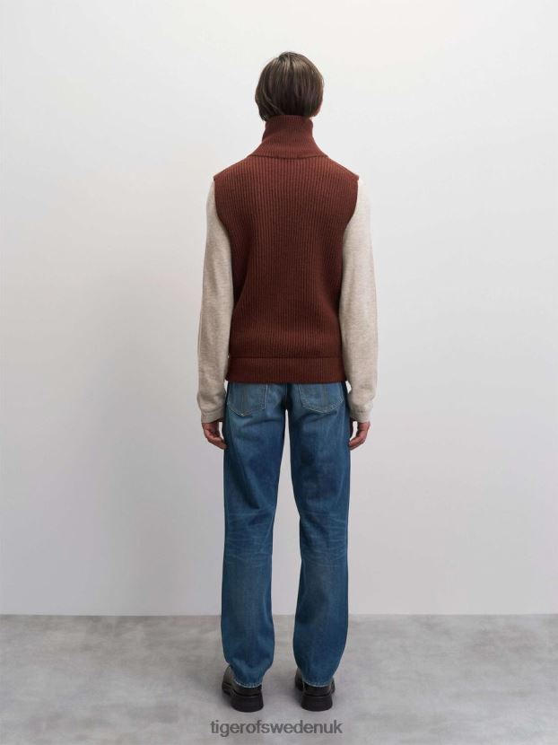 Alwin Cardigan 1EB-ARGAN OIL Men FPPBPZ143 Tiger of Sweden Clothing