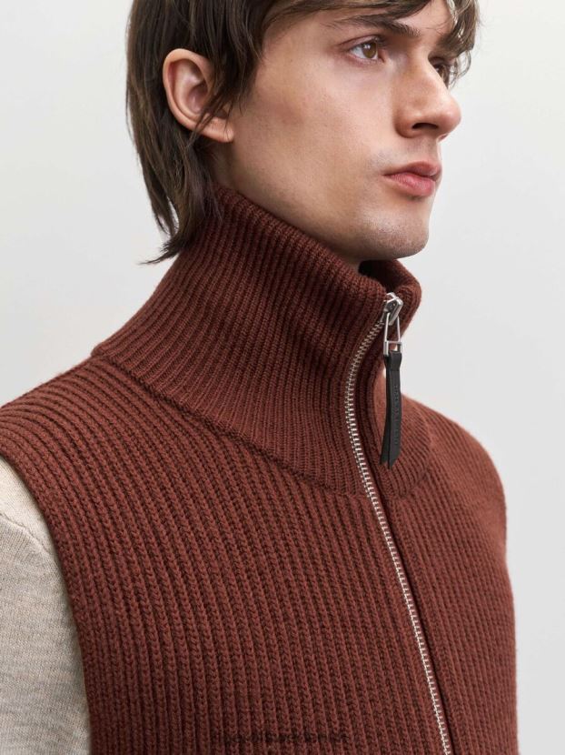 Alwin Cardigan 1EB-ARGAN OIL Men FPPBPZ143 Tiger of Sweden Clothing