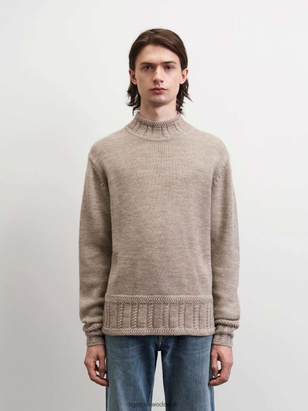 Dunnock Pullover 1R5-Moon stone Men FPPBPZ145 Tiger of Sweden Clothing