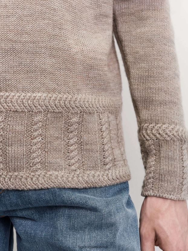 Dunnock Pullover 1R5-Moon stone Men FPPBPZ145 Tiger of Sweden Clothing