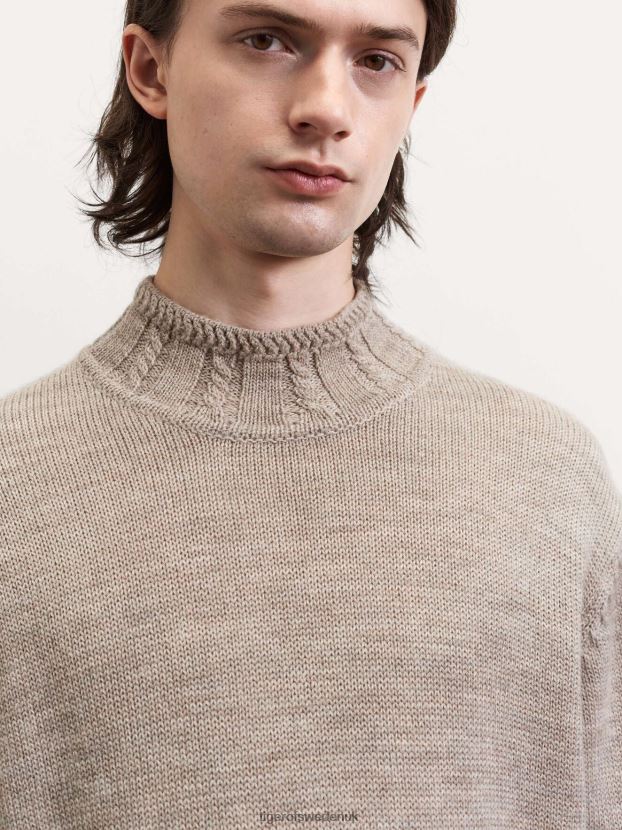 Dunnock Pullover 1R5-Moon stone Men FPPBPZ145 Tiger of Sweden Clothing