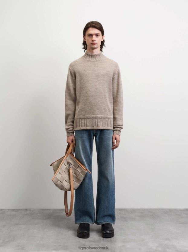 Dunnock Pullover 1R5-Moon stone Men FPPBPZ145 Tiger of Sweden Clothing