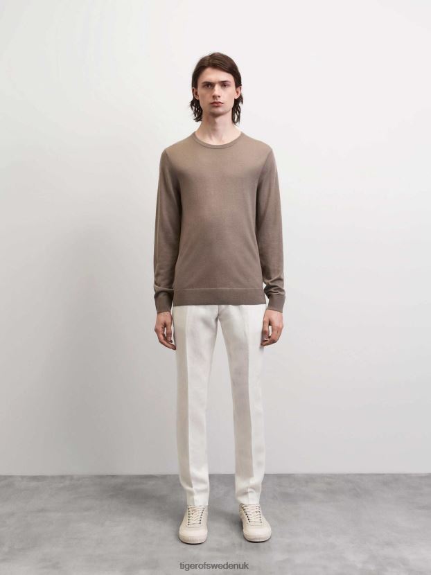 Nichols Pullover 08L-LEAD GREY Men FPPBPZ152 Tiger of Sweden Clothing