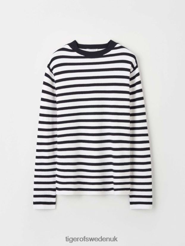 Senn S Sweater 090-PURE WHITE Men FPPBPZ139 Tiger of Sweden Clothing