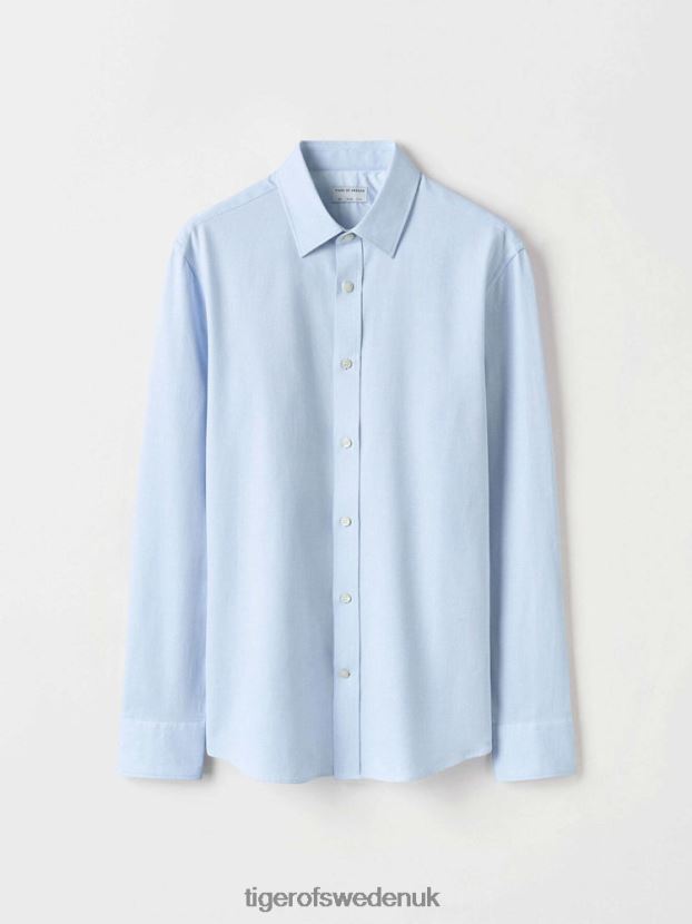 Adley Shirt LIGHT BLUE Men FPPBPZ62 Tiger of Sweden Clothing