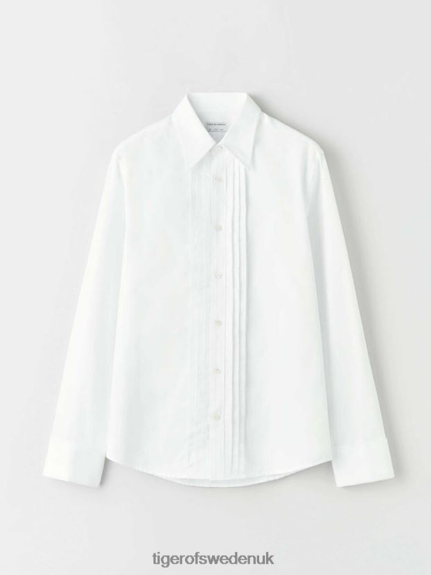 Amadeeo Shirt 090-PURE WHITE Men FPPBPZ80 Tiger of Sweden Clothing