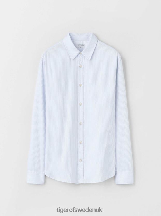 Benjamins Shirt 201-PALE BLUE Men FPPBPZ79 Tiger of Sweden Clothing