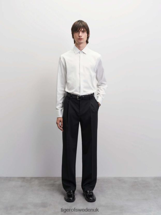 Essen S Shirt 090-PURE WHITE Men FPPBPZ81 Tiger of Sweden Clothing