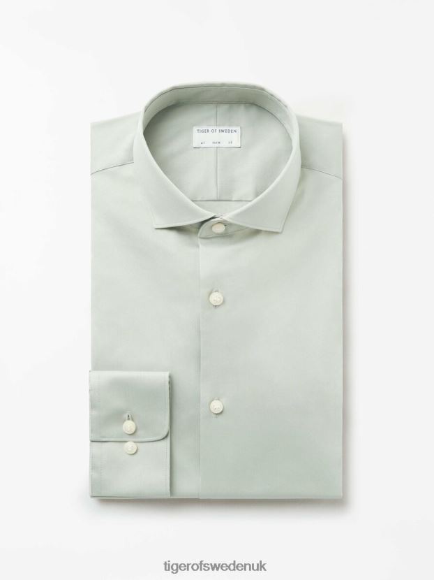 Farrell 5 Shirt 1Y1-BLUE FOX Men FPPBPZ63 Tiger of Sweden Clothing