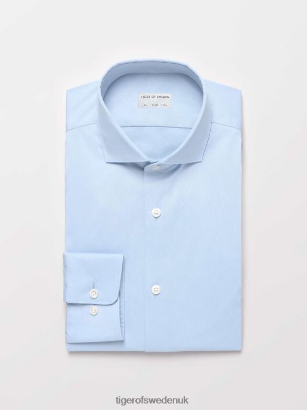 Farrell 5 Shirt 201-PALE BLUE Men FPPBPZ84 Tiger of Sweden Clothing