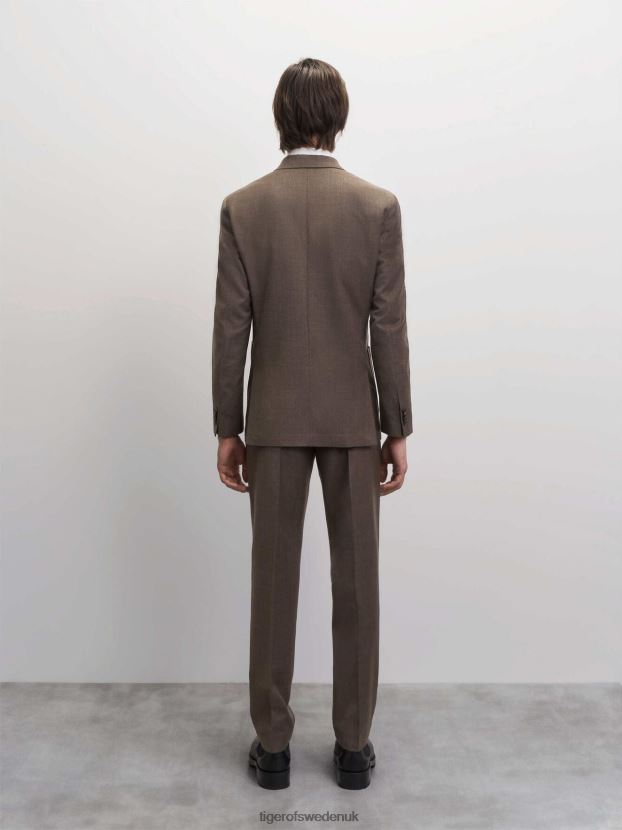 Jeffrey RWS Suit 10H-Dusty Brown Men FPPBPZ31 Tiger of Sweden Clothing