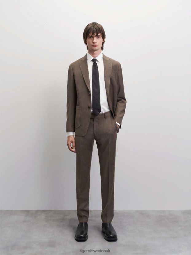 Jeffrey RWS Suit 10H-Dusty Brown Men FPPBPZ31 Tiger of Sweden Clothing