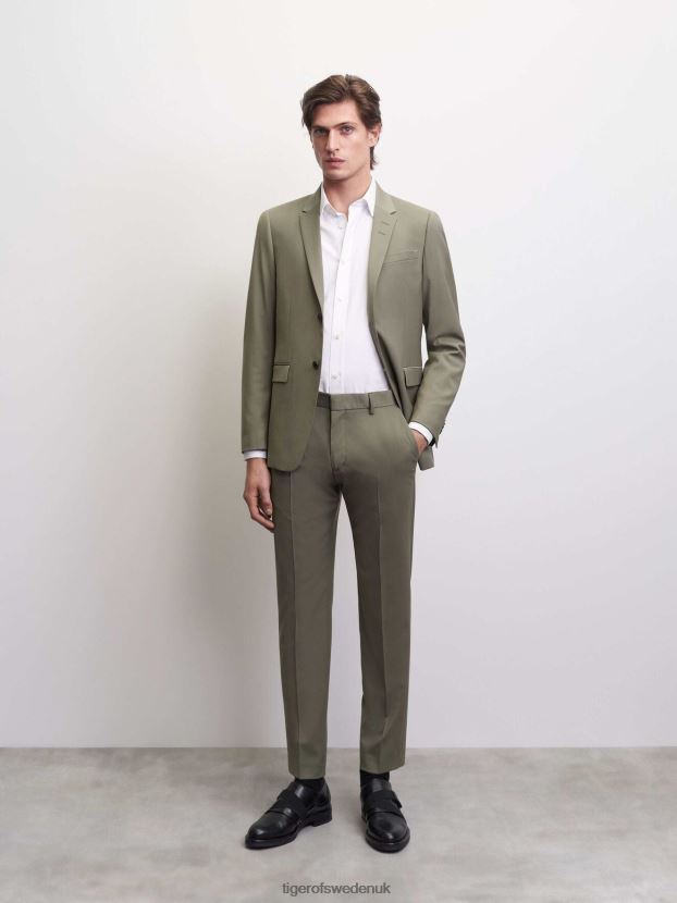 Jerretts Suit 46B-UNIFORM GREEN Men FPPBPZ34 Tiger of Sweden Clothing