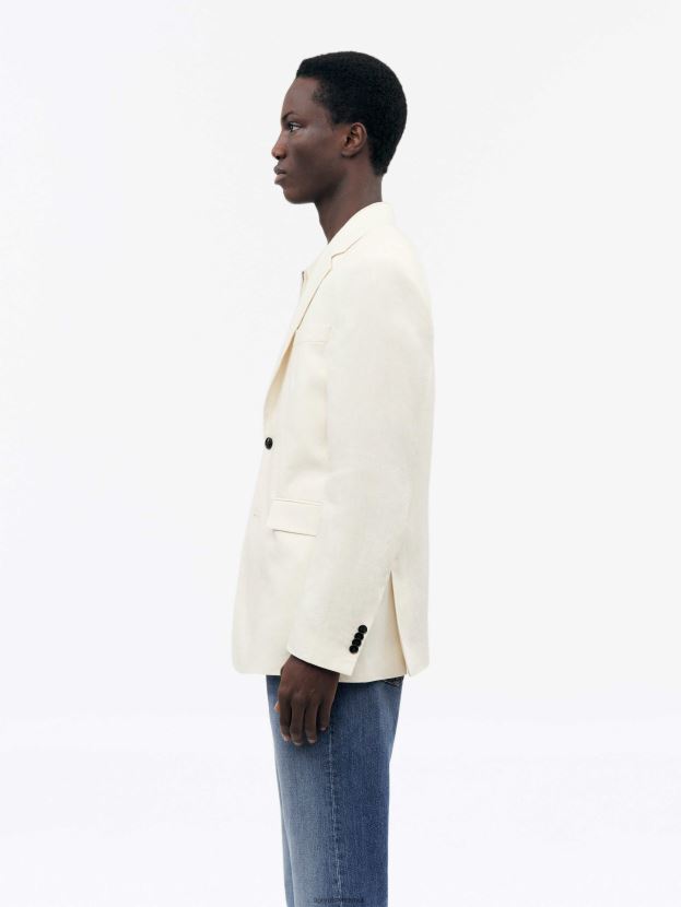 S.Justinn Linen Suit 172-LT IVORY Men FPPBPZ38 Tiger of Sweden Clothing