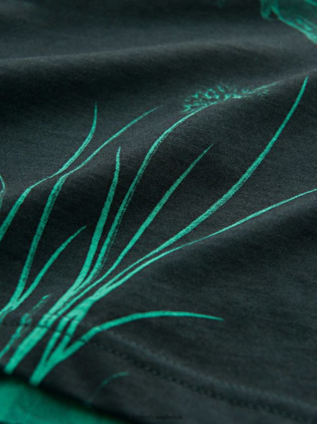 Darian AOP T-Shirt 4C3-GREEN Men FPPBPZ128 Tiger of Sweden Clothing