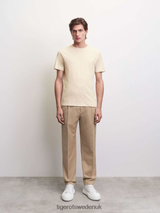 Dillan T-shirt 17Y-CREAM SAND Men FPPBPZ75 Tiger of Sweden Clothing
