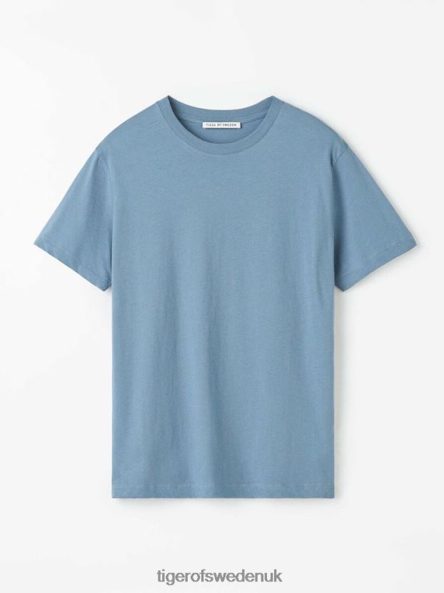 Dillan T-shirt 22L-SMOKEY BLUE Men FPPBPZ119 Tiger of Sweden Clothing