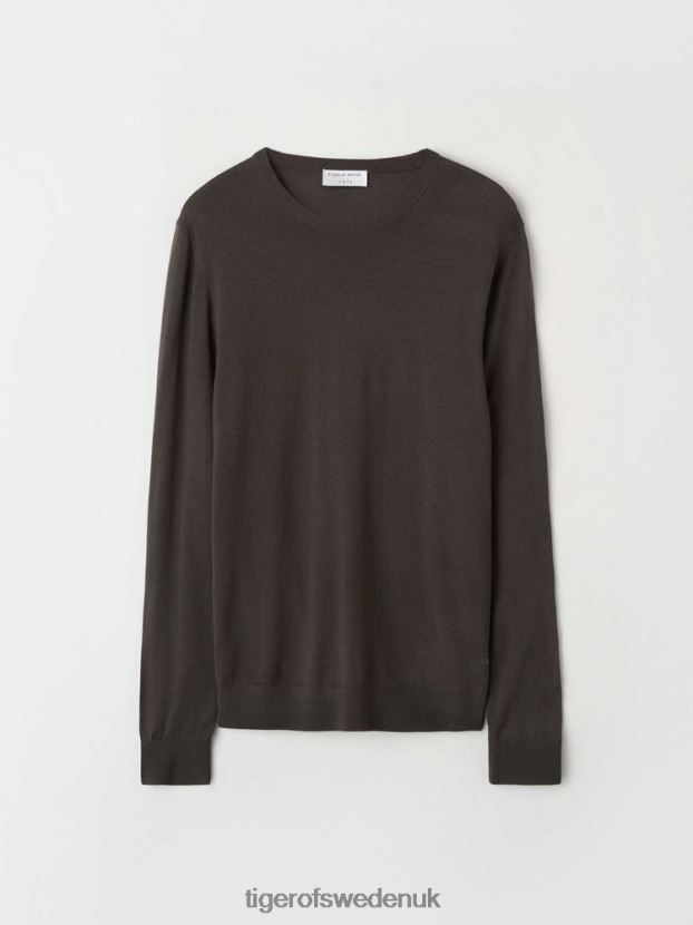 Nichols Pullover 1C6-TURKISH COFFEE Men FPPBPZ124 Tiger of Sweden Clothing