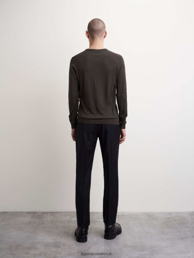 Nichols Pullover 1C6-TURKISH COFFEE Men FPPBPZ124 Tiger of Sweden Clothing