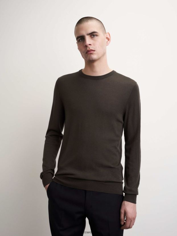 Nichols Pullover 1C6-TURKISH COFFEE Men FPPBPZ124 Tiger of Sweden Clothing