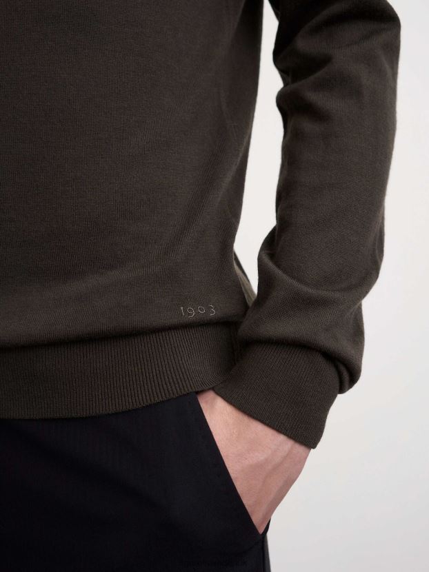 Nichols Pullover 1C6-TURKISH COFFEE Men FPPBPZ124 Tiger of Sweden Clothing