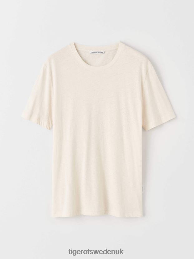 Olaf L T-Shirt 17X-Ivory Sand Men FPPBPZ125 Tiger of Sweden Clothing