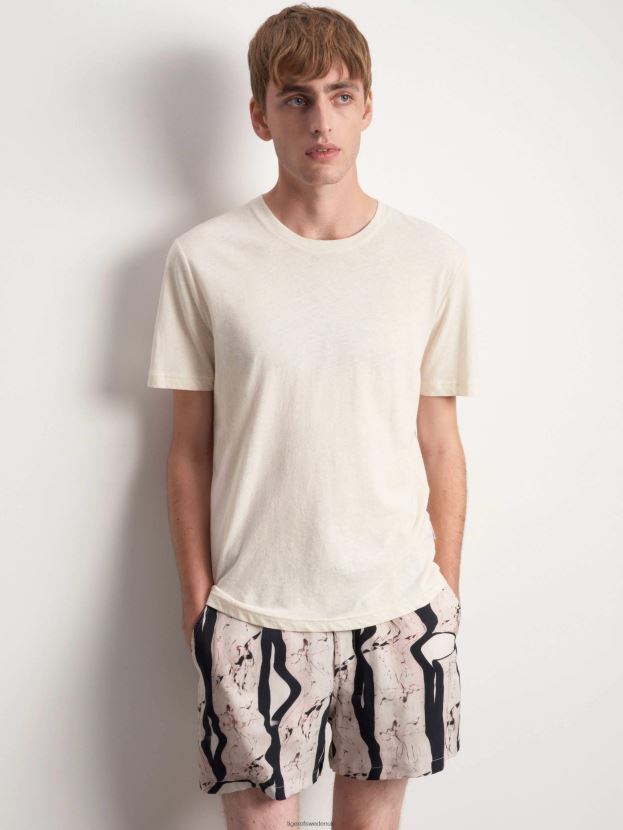 Olaf L T-Shirt 17X-Ivory Sand Men FPPBPZ125 Tiger of Sweden Clothing