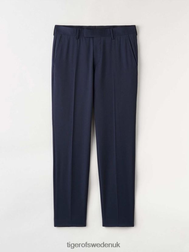 Tenuta Trousers 09C-DARK INK Men FPPBPZ98 Tiger of Sweden Clothing