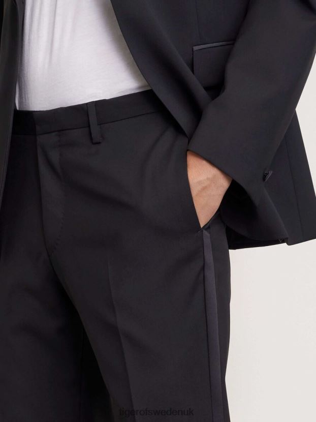 Thulin Trousers 050-BLACK Men FPPBPZ112 Tiger of Sweden Clothing