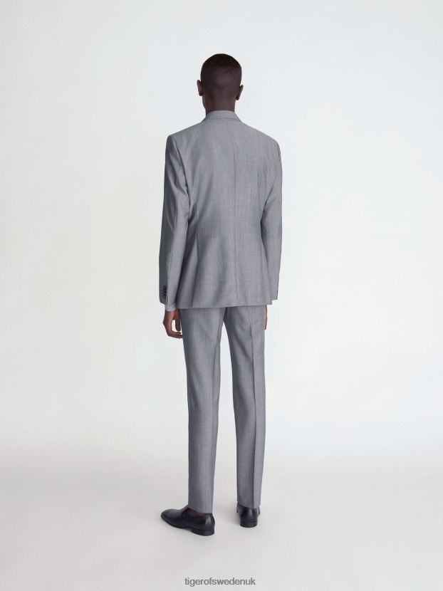 Todd Trousers M04-LIGHT GREY MEL Men FPPBPZ95 Tiger of Sweden Clothing