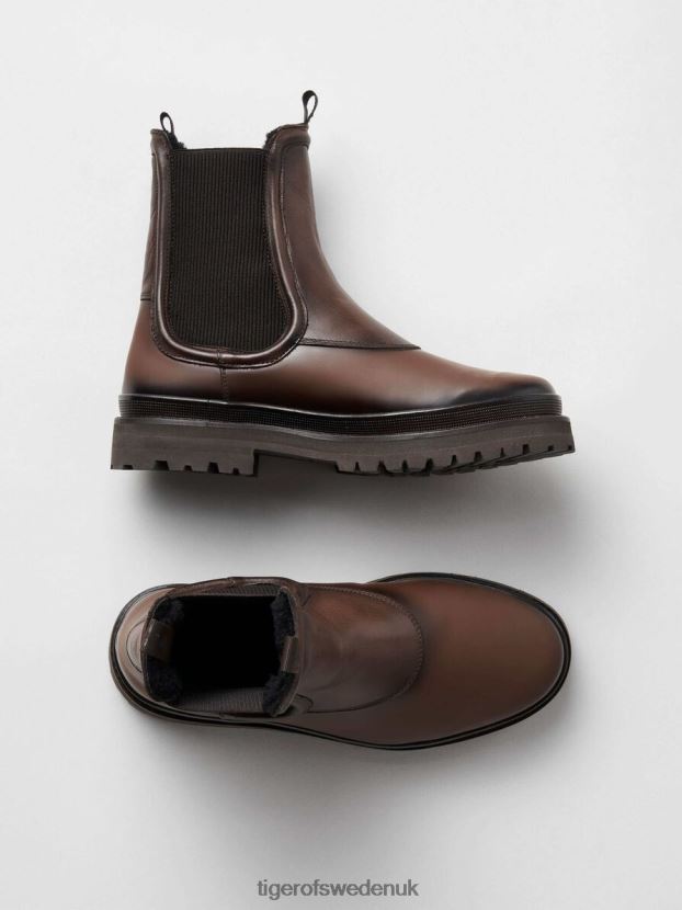 Bratchni Boot 10N-Dark Brown Men FPPBPZ20 Tiger of Sweden Footwear