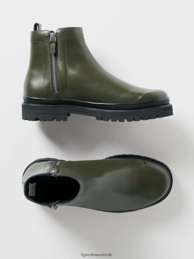 Bratchny Boots 4V2-CITY GREEN Men FPPBPZ10 Tiger of Sweden Footwear