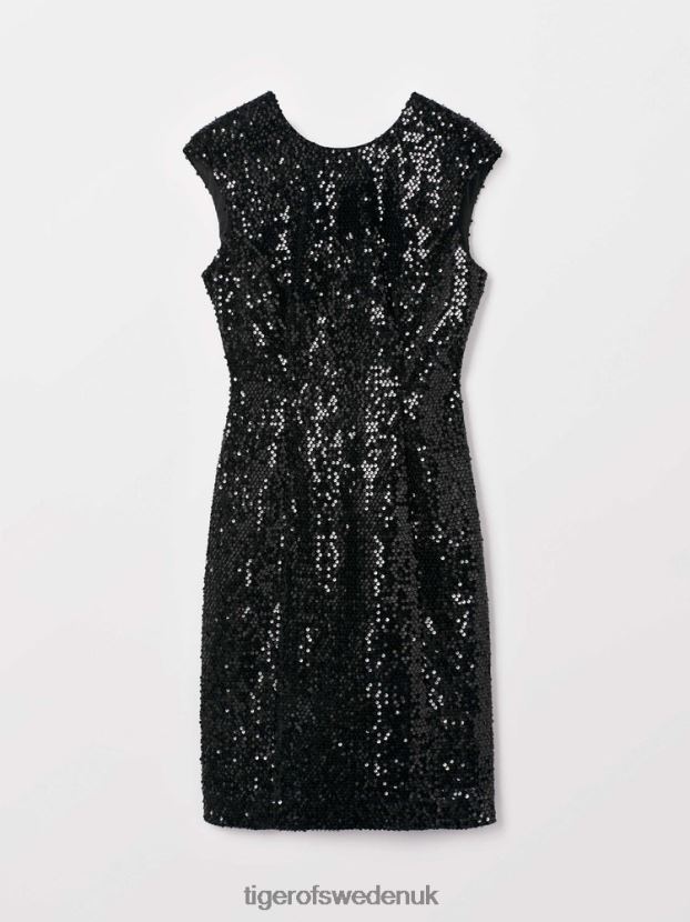 Azha Dress 08R-MIDNIGHT BLACK Women FPPBPZ269 Tiger of Sweden Clothing