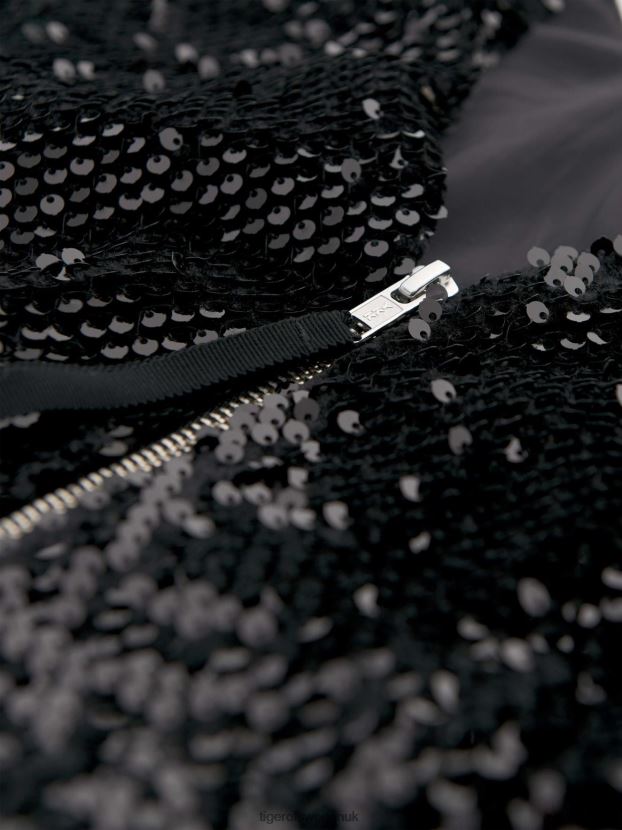 Azha Dress 08R-MIDNIGHT BLACK Women FPPBPZ269 Tiger of Sweden Clothing