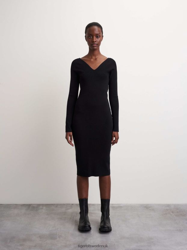 Geminiqa Dress 050-Black Women FPPBPZ273 Tiger of Sweden Clothing