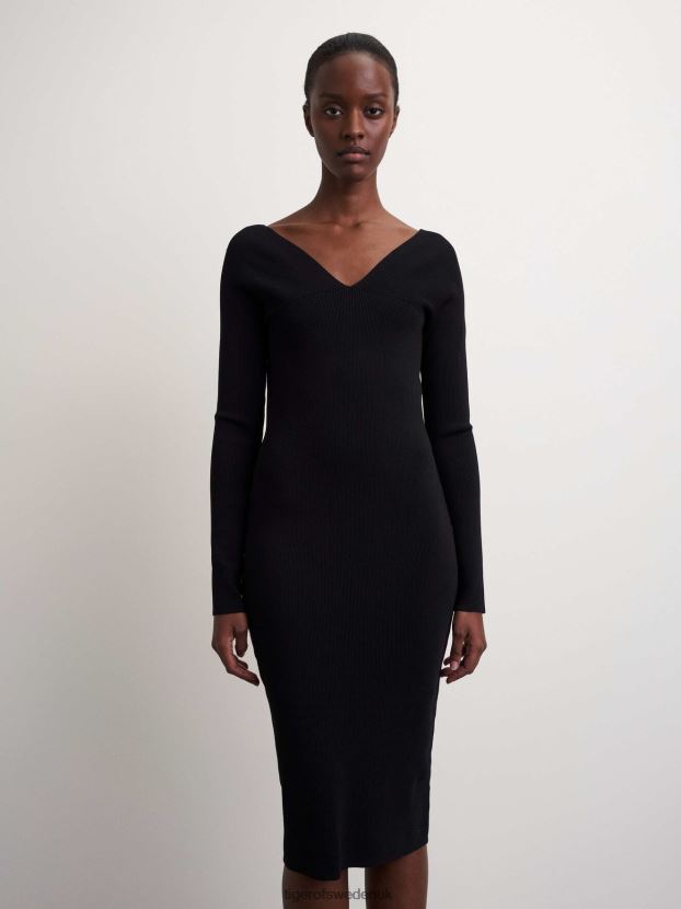 Geminiqa Dress 050-Black Women FPPBPZ273 Tiger of Sweden Clothing
