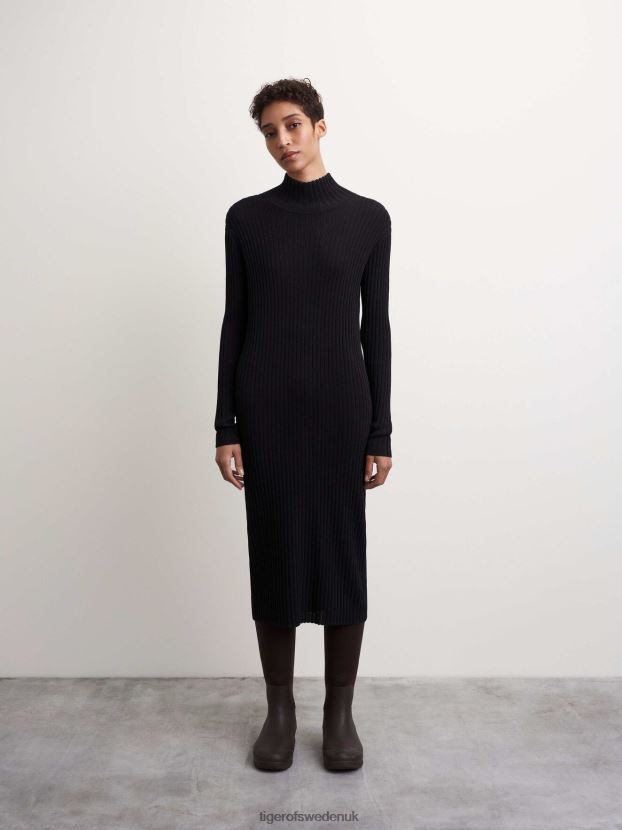 Vales Dress 050-Black Women FPPBPZ272 Tiger of Sweden Clothing