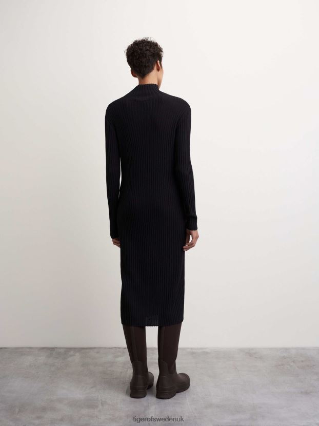 Vales Dress 050-Black Women FPPBPZ272 Tiger of Sweden Clothing