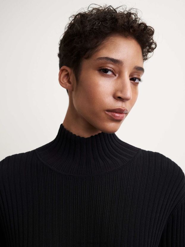 Vales Dress 050-Black Women FPPBPZ272 Tiger of Sweden Clothing