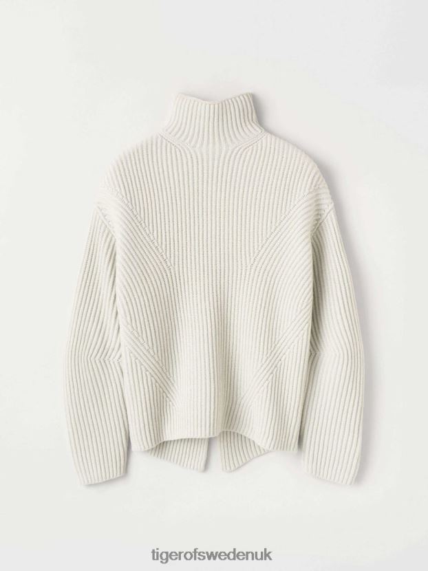 Feya Pullover 02S-Pearl White Women FPPBPZ250 Tiger of Sweden Clothing