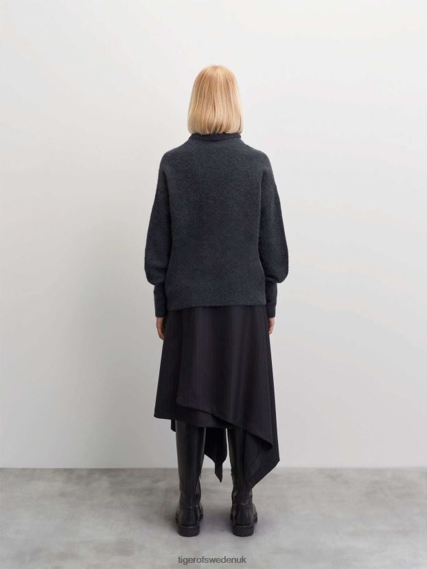 Paxi A Pullover 0ad-mineral-grey Women FPPBPZ255 Tiger of Sweden Clothing