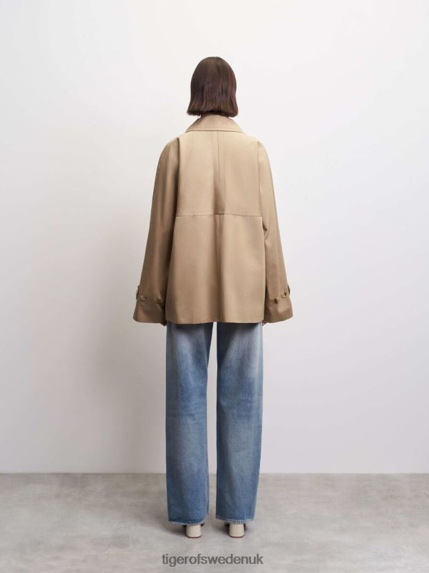 Eeve Coat 12H-CAFFE LATTE Women FPPBPZ217 Tiger of Sweden Clothing