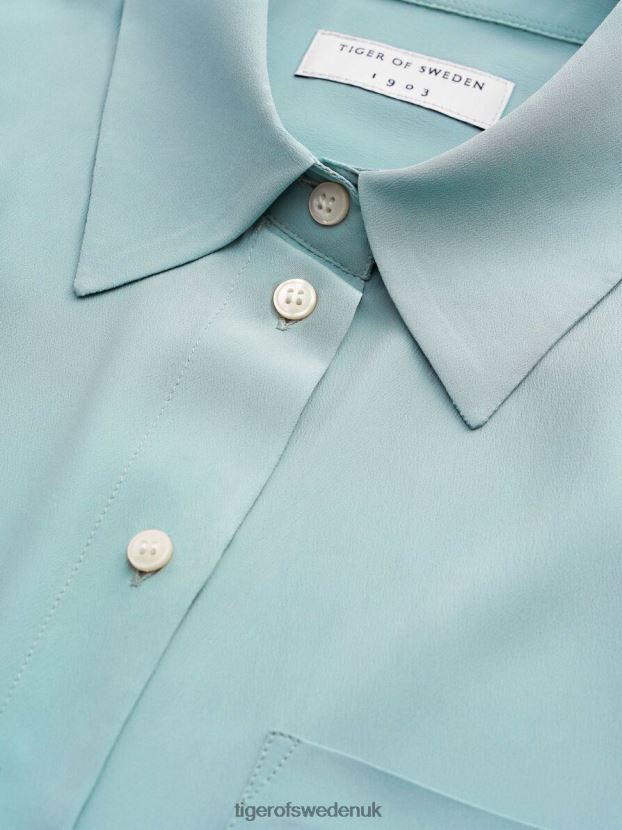 Celosa Shirt 295-DUST BLUE Women FPPBPZ281 Tiger of Sweden Clothing