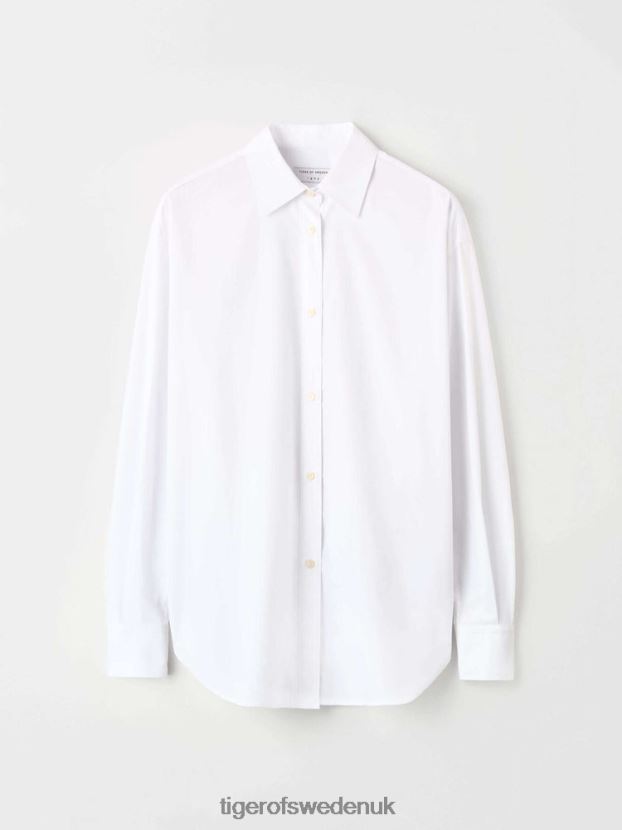 Corinne Shirt 090-PURE WHITE Women FPPBPZ293 Tiger of Sweden Clothing